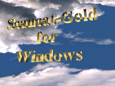 Scancat-Gold for Windows